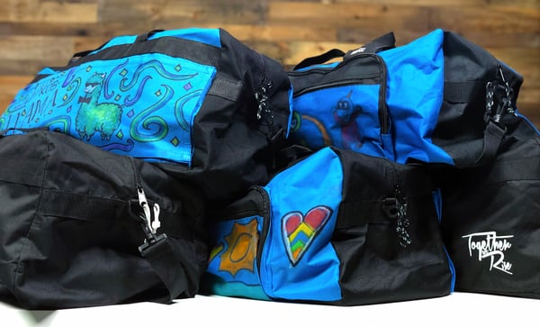 Duffel Bags for Foster Kids