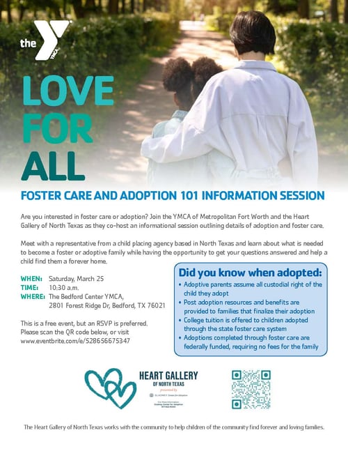 Foster Care Adoption Info Session-Bedford March 25