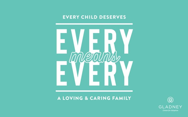 Every child deserves a loving and caring family.